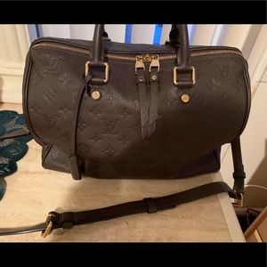 Louis Vuitton Epi Leather Brown Speedy